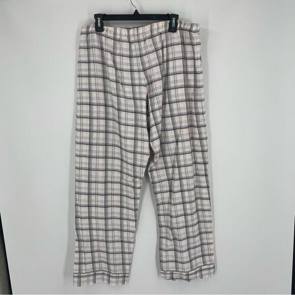 Calvin Klein Women’s Cotton Plaid Pajama Pants size L - Picture 2 of 3